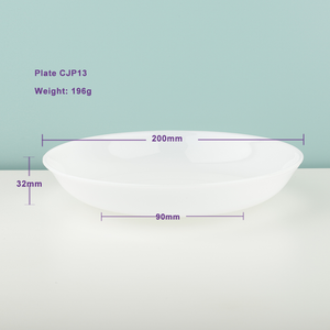 Platos de <span class=keywords><strong>restaurante</strong></span> personalizados de vidrio de borosilicato <span class=keywords><strong>chino</strong></span>, platos de cena - Product Image 5