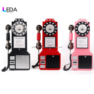 Téléphone Livre d'Or Audio Suspendu LEDA, Prix Usine, Plusieurs Couleurs, pour Mariage, Fête, Noël, Décoration de Photobooth - Product Image 6