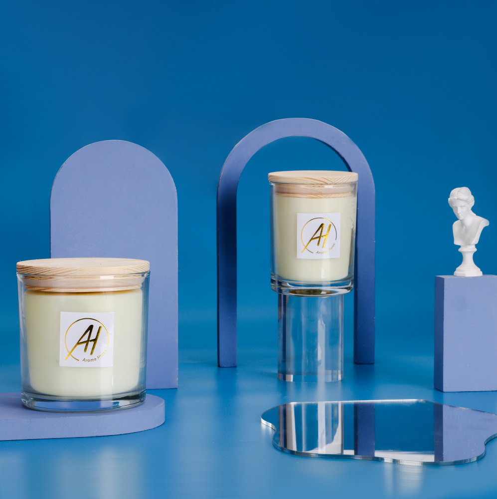 Handmade White Barn Vanilla Sage Outdoor Glass Scented Soy Wax Candle For Home 1