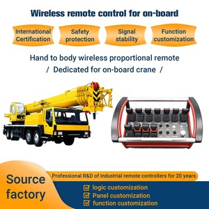 Control Remoto Inalámbrico Hidráulico Proporcional a Prueba de Agua IP67 Directo de Fábrica, Anti-interferencias, para Maquinaria de Construcción de Carreteras - Product Image 5