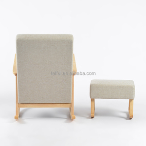 Modern Design Rocking Chair for Nursery Living Room Hospital New Parents Breastfeeding Newborn - Product Image 5