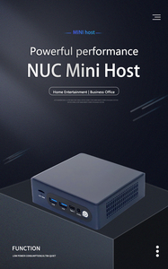 Ultra-Kompakter PC Intel Ultra5 125/155/185 D5 16GB RAM 512GB NVMe SSD 4K WLAN 6 BT 5.2 Büro-<span class=keywords><strong>Computer</strong></span> Business Mini-PC - Product Image 4