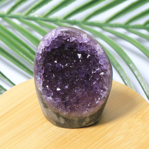 Offres Spéciales naturel améthyste <span class=keywords><strong>Druse</strong></span> pierre de guérison améthyste grappe brute pour la décoration Fengshui - Product Image 4