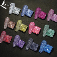 Gel UV/LED Holographique Scintillant Effet Disco Naturel Brillant pour Ongles – Fournisseur d'Usine en Gros OEM/ODM – Bouteille de Gel Réfléchissant pour Nail Art