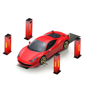 Gatmatic hoàn toàn tự động 3D Bánh Xe liên kết thiết bị không dây touchless xe dịch vụ Bốn bánh xe không tiếp xúc aligner - Product Image 1