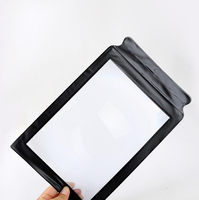 Loupe de signet en plastique PVC A4 pour la lecture des personnes âgées