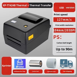 <span class=keywords><strong>Impresora</strong></span> de <span class=keywords><strong>Etiquetas</strong></span> de Transferencia Térmica Xprinter XP-TT424B, <span class=keywords><strong>Impresora</strong></span> de <span class=keywords><strong>Etiquetas</strong></span> de Logística de 4 Pulgadas, <span class=keywords><strong>Impresora</strong></span> de <span class=keywords><strong>Etiquetas</strong></span> de Escritorio, <span class=keywords><strong>Impresora</strong></span> de <span class=keywords><strong>Etiquetas</strong></span> para Ropa - Product Image 3