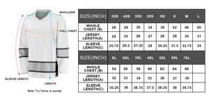 Camisa de Hóquei Personalizada com LOGO, Design Exclusivo, Sublimação de Luxo 100% Poliéster, Streetwear - Product Image 5