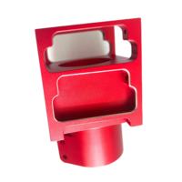 Prototypage rapide, pièces usinées CNC sur mesure en métal, anodisation de l'aluminium, fraisage de précision en acier inoxydable
