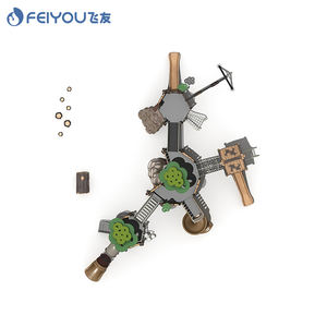 FEIYOU สนามเด็กเล่นรุ่นใหม่ ซีรีส์ Jungle Tranerse สนามเด็กเล่นกลางแจ้งสำหรับเด็ก - Product Image 2