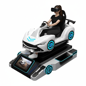 รถแข่งเสมือนจริง 9D เกมแข่งรถในร่มสำหรับใช้ในห้างสรรพสินค้า - Product Image 2