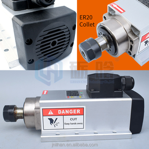 Kit de Husillo VFD ER20 de 2.2kw, 220V, Refrigerado por Aire, para Grabado y Corte de Acrílico, Madera Contrachapada, MDF, Trabajos en Madera, Husillo Refrigerado por Aire, Motor de Husillo - Product Image 5
