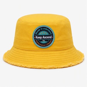 Chapeau Bob Réglable en Sergé de Coton avec Logo Personnalisé T&L, Protection Solaire, Pêche, Gorras, Fabricant Vietnamien, Vente en Gros - Product Image 2
