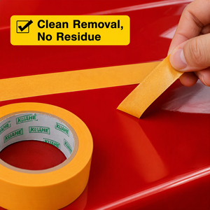 100 ℃   Cinta de Papel Washi Dorada para Pintar, Resistente al Calor, de Alta Adhesión, Anti-UV, para Decoración de Paredes o Automóviles, 7 Días de Duración - Product Image 2