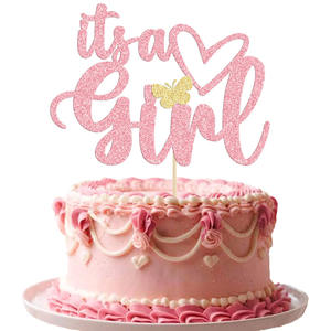 Decorazioni <span class=keywords><strong>personalizzate</strong></span> <span class=keywords><strong>per</strong></span> <span class=keywords><strong>torte</strong></span> di carta <span class=keywords><strong>personalizzate</strong></span> Topper <span class=keywords><strong>per</strong></span> feste Baby Shower di compleanno di natale di capodanno - Product Image 4