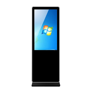 Écran LED sur pied 1080p Full HD interactif tactile pour affichage numérique avec haut-parleur intégré, boîtier noir - Product Image 5