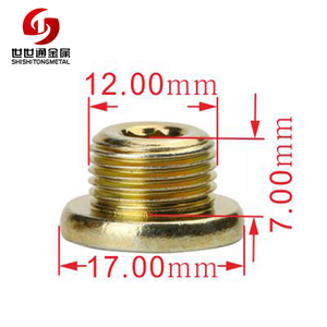 Perno interno de acero de la tuerca de hex. Del hardware de los muebles del metal con <span class=keywords><strong>el</strong></span> agujero en la cabeza - Product Image 2