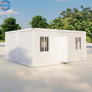 Casa Prefabricada Plegable WinFair de 2 Dormitorios, Tipo Villa, Contenedor de Lujo para <span class=keywords><strong>Centro</strong></span> de Ventas/Sala de Exposiciones/Oficina Minera - Product Image 4