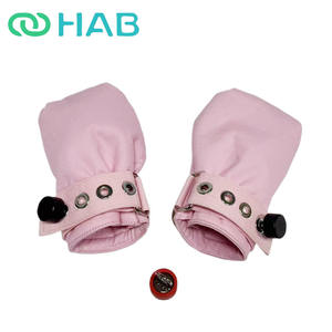 Luvas de Restrição de Algodão Puro com Fecho Magnético Ajustável para Alívio da Dor nos Pés para Uso em Centro de Reabilitação Acessório de Bondage - Product Image 5