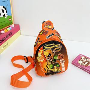애니메이션 여행 가방 어린이 가슴 가방 만화 귀여운 소년의 허리 가방 새로운 동전 지갑 3-5 세 어린이 가방 어린이 어깨 가방 - Product Image 5