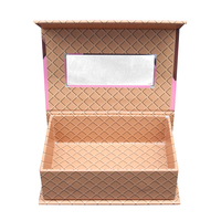 Emballage personnalisé en carton pour ongles, 10 pièces, boîte d'emballage de faux ongles à pression, pour la vente au détail