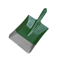 Fabbrica diretta 42.5cm verde quadrato rosso di grado industriale acciaio Manganese ferro materiale giardino piantare pala di vanga per giardino