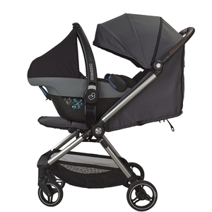 Nouvelle arrivée <span class=keywords><strong>Poussette</strong></span> de bébé pliante automatique 3 en 1 Conception de tissu léger-de la <span class=keywords><strong>naissance</strong></span> à 22KG EN1888 approuvé - Product Image 5
