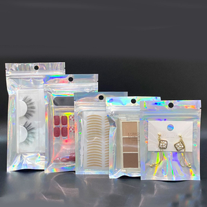Factory Wholesale 14x17cm Laser Bone Bag Custom Transparent Sealing <b>Packaging</b> Bag - Product Image 5