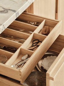 KELEN 2026 Solid <strong>Wood</strong> Modular <strong>Kitchen</strong> <strong>Cabinets</strong> with Flat and Shaker Doors Factory Direct White Oak <strong>Kitchen</strong> <strong>Cabinets</strong> - Product Image 4