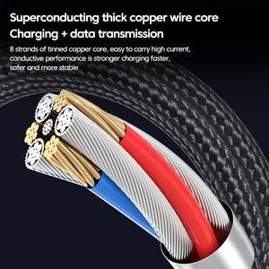 <span class=keywords><strong>Cable</strong></span> <span class=keywords><strong>USB</strong></span> Tipo C a Tipo C de 90 Grados, 6A 66W, Carga Rápida, 25CM 50CM, <span class=keywords><strong>Cable</strong></span> <span class=keywords><strong>USB</strong></span> C para Banco de Energía, para iPhone, Huawei, Xiaomi - Product Image 5