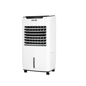 Evaporative Air Cooler Tower Fan Air Cooler Fan with Cooling & Humidification Function, Bladeless Fan with 3 Speeds,
