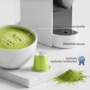 Capsules de matcha Smart Sourcing pour machines à café | Mode IA Prêt à l'emploi : Saveurs et Emballages Personnalisés pour <span class=keywords><strong>Nespresso</strong></span> - Product Image 6