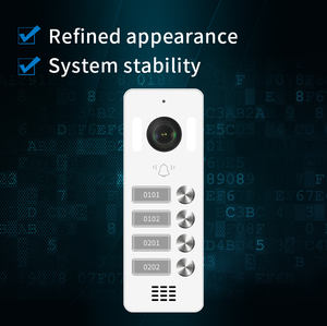 فيديو <span class=keywords><strong>4</strong></span> نظام اتصال داخلي فيديو سلكي Rfid فتح الكاميرا جرس الباب مع شاشة 7 بوصة رؤية ليلية جرس باب المنزل للفيلا - Product Image 3