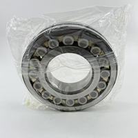 Roulement à rouleaux sphériques 21318D1 90x190x43 mm, roulements à alignement automatique à double rangée avec cage en laiton pour machines lourdes