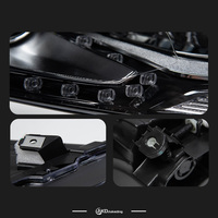 AKD Scheinwerfer für VW Polo 2011-2018 LED-Projektorlinse Frontscheinwerfer mit DRL-Signalleuchte Auto-Frontlicht Auto-Styling Zubehör
