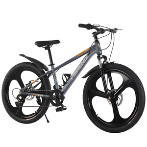 Vélo de Montagne et de Route en Aluminium avec Fourche en Acier, Freins à Disque, Amortisseur et 7 Vitesses, Tailles <span class=keywords><strong>20</strong></span>, 22, 24, 26 <span class=keywords><strong>Pouces</strong></span>, pour Adultes et Enfants - Vente en Gros - Product Image 1