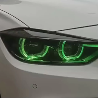 Accessoires automobiles SJC pour BMW Série 3 F30 F35 F31 2016-2019 : Phares LED RGB DRL – Système d'éclairage amélioré avec carte DRL – Vente chaude