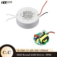 Alimentation à découpage mini ronde C.C6-20W 18-36W 40-50W 54-80W pour ventilateur intérieur et éclairage LED SKD PCBA