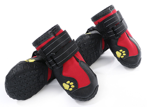 รองเท้าสุนัขทนทานสำหรับสุนัขขนาดใหญ่/ขนาดกลาง-ป้องกันหิมะและฤดูร้อนอุ้งเท้าความร้อนกันน้ำ - Product Image 2