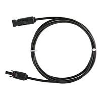 TÜV 1000V 30A Doppel endiger Photovoltaik anschluss Kupfer verzinnt IP67 Wasserdichtes 3m PV-Kabel 14AWG/2, 5 MM2 XLPE-Kabel Stromkabel