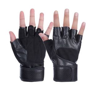 New Ventilated Fitness Gloves Gym Built-In <b>Wrist</b> Wraps <b>Weight</b> Lifting Gloves - Product Image 1