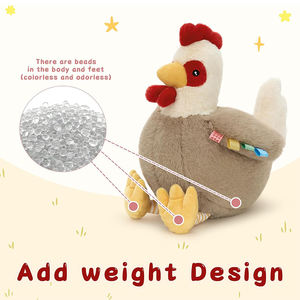 Peluche de Gallina Realista de Alta Calidad, Juguete de Peluche Suave de Gallina Gigante, Regalos para Niños y Niñas, Navidad, Cumpleaños - Product Image 3