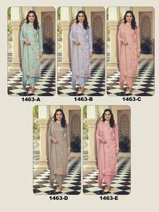 Ensemble Kurta, Pantalon et Dupatta Brodés et Pailletés FABZONE de Qualité Supérieure, Tendance Actuelle, pour Femmes, Vêtements Ethniques Indiens et Pakistanais, Exportation - Product Image 6