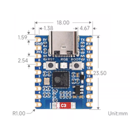 Placa de Desarrollo de Módulo Nano SMD ESP32-C6-Zero, Placa de Desarrollo RISC-V de 160MHz, Kit IoT USB-C con WiFi 6/BLE 5.3/Zigbee 3.0