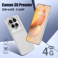 هاتف كامون 30 بريمير 4G بشاشة 6.6 بوصة عالية الدقة، هاتف ذكي بنظام أندرويد، ذاكرة وصول عشوائي 3 جيجابايت، ذاكرة تخزين 64 جيجابايت، بطارية 4350 مللي أمبير، شريحتي اتصال، متجر بلاي