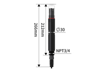 Sonde de pH intégrée industrielle pour l'aquaculture, électrode transmetteur de pH RS485 pour la surveillance des aquariums