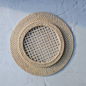 Tốt nhất bán mây sạc platemat dệt <span class=keywords><strong>placemats</strong></span> phụ kiện Thảm Pads Bảng trang trí nội thất bán buôn dệt placemat từ Việt Nam - Product Image 4