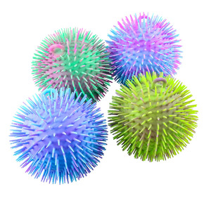 9-Inch Novelty Pufferfish <b>Ball</b> <b>Squeeze</b> Toy Soft and Fun Interactive Toy for Kids Aged 5 to 7 Years Colorful Design - Product Image 1