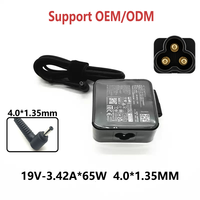 Adaptateur secteur pour ordinateur portable 65W 19V 3.42A 4.0*1.35MM PD 3.0 ignifuge pour ASUS