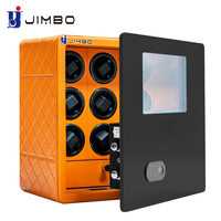 Boîte de rangement pour montres Homisafe, boîte à montres motorisée avec écran tactile, coffre-fort pour remontoir de montres, armoire pour remontoir de montres